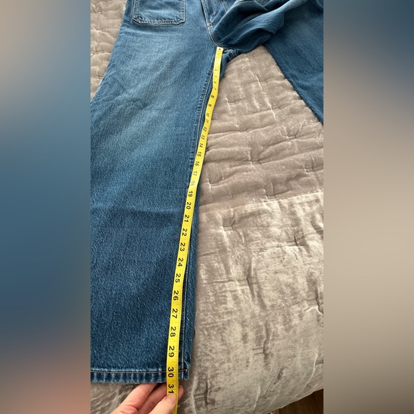 LOFT Wide Leg Jeans-size 12 - Picture 4 of 12